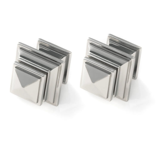 Square Finials | Polished Nickel