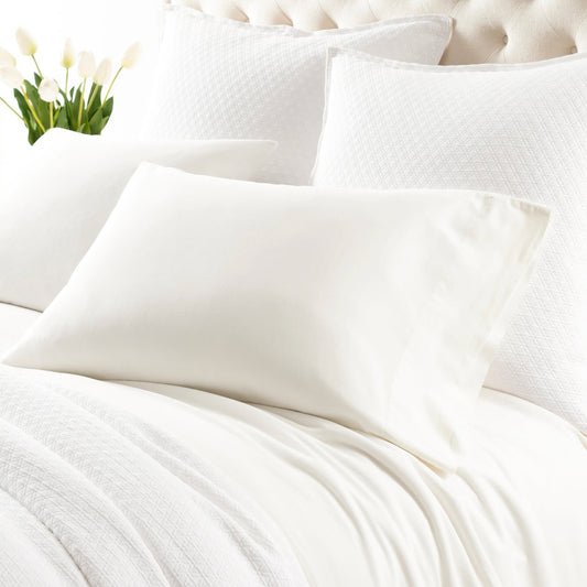 Cozy Cotton Pillowcases | Ivory