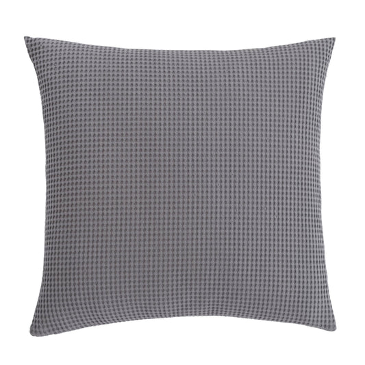 Bubble Matelasse Sham | Grey