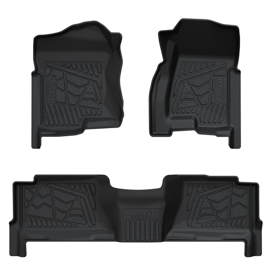 Fit for 2000-2006 GMC Yukon XL 1st & 2nd Row Floor Mats, Fit 2nd Row Bench Seat Only