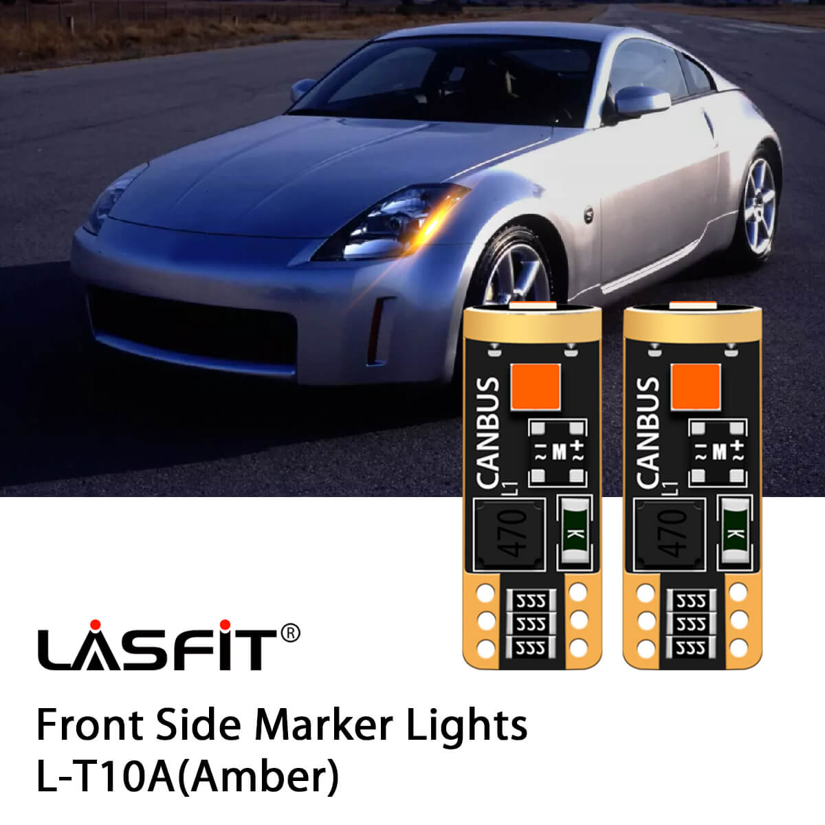 Fit for 2003-2005 Nissan 350Z Coupe LED Bulbs D2S Exterior Interior Lights
