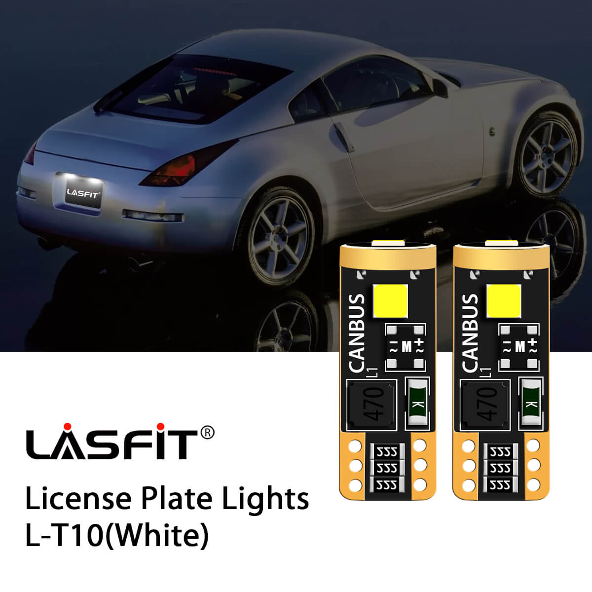 Fit for 2003-2005 Nissan 350Z Coupe LED Bulbs D2S Exterior Interior Lights