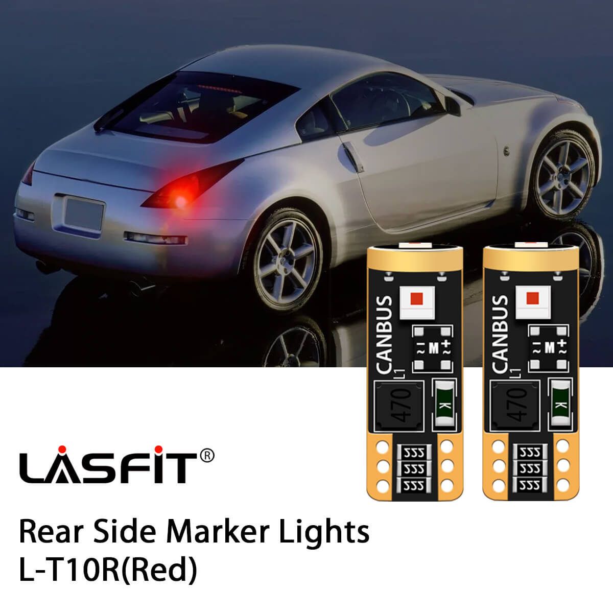 Fit for 2003-2005 Nissan 350Z Coupe LED Bulbs D2S Exterior Interior Lights