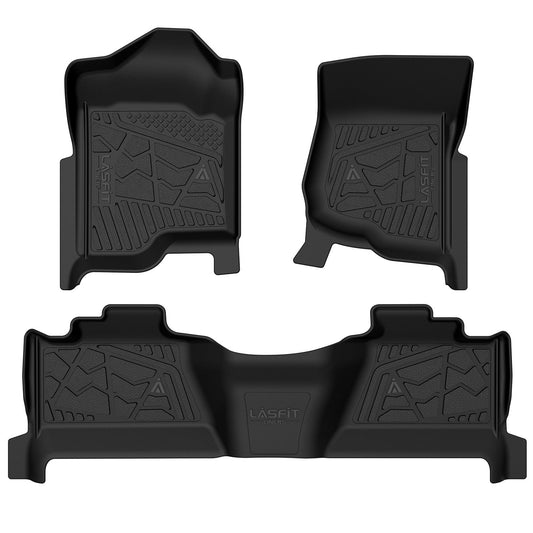 Fit for 2007-2013 GMC Sierra 1500 Crew Cab Floor Mats,  Fit Bucket Seat & Gas Only