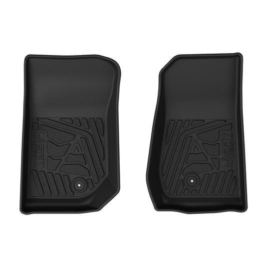 Fit for 2007-2013 Jeep Wrangler 1st Row Floor Mats, Fit 2-Door or 4-Door 1st Row