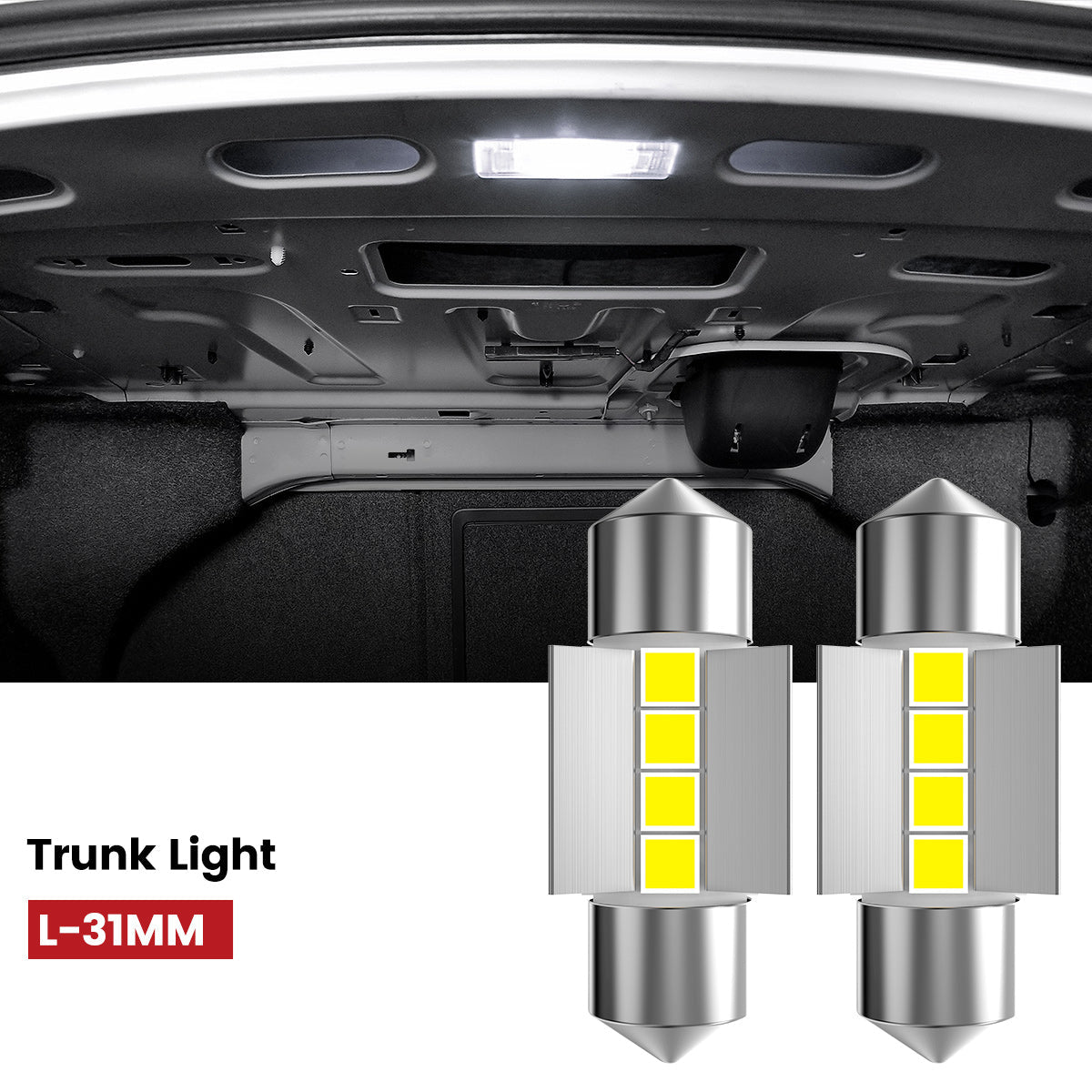 Fit for 2011-2014 Hyundai Sonata The Brightest LED Bulbs Upgrade