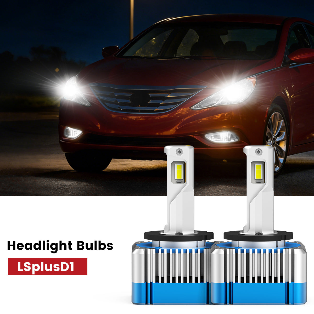 Fit for 2011-2014 Hyundai Sonata The Brightest LED Bulbs Upgrade