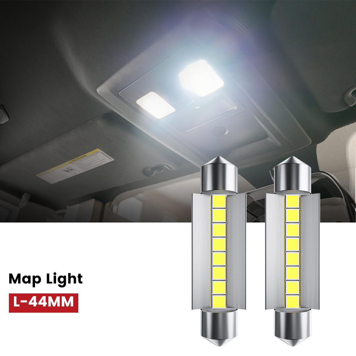 Fit for 2013-2015 Ram 1500 LED Bulbs Upgrade | Tested and Verified