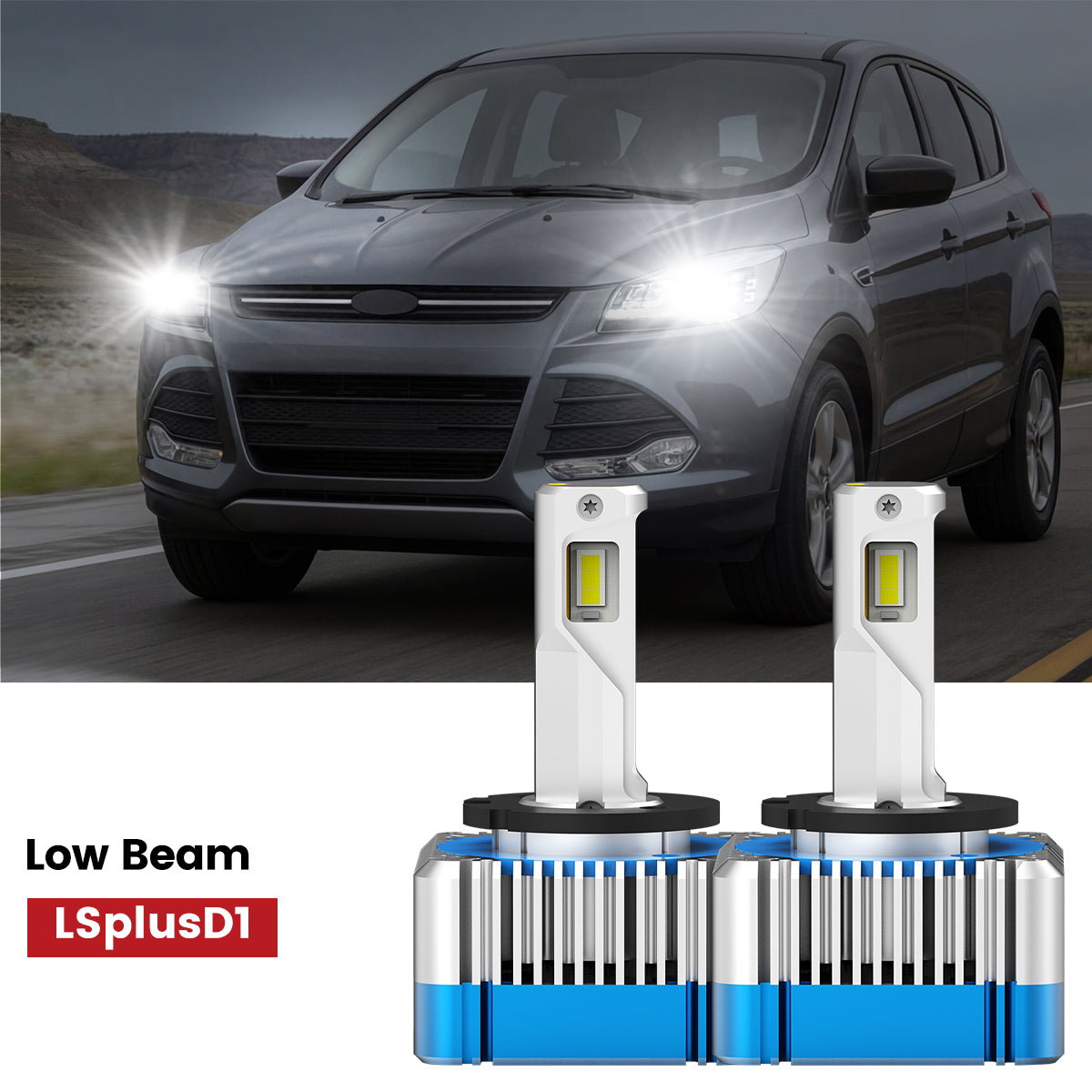 Custom Engineered for 2013-2016 Ford Escape LED Bulbs Upgrade
