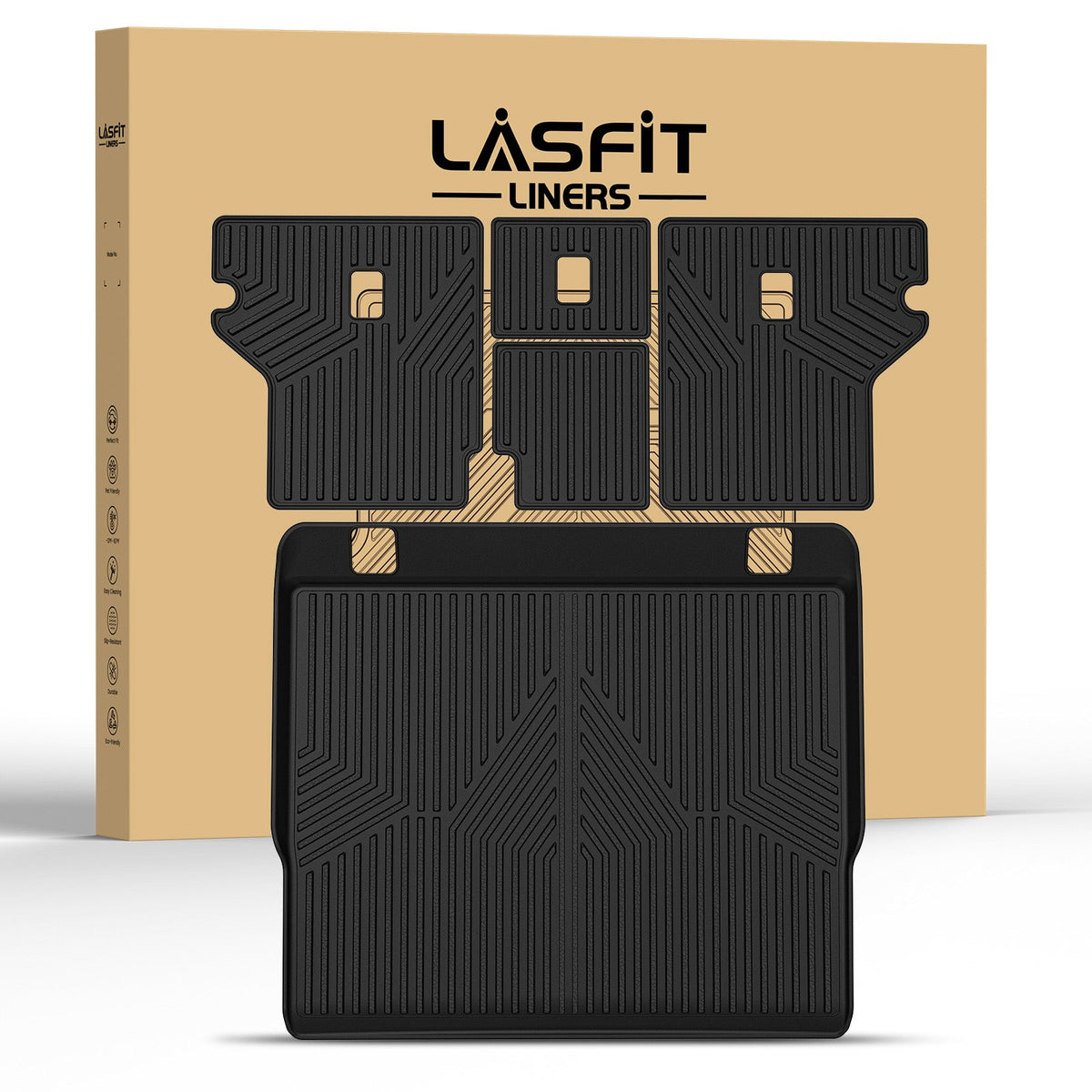 Fit for 2013-2024 Toyota 4Runner Floor Mats or Seatback & Cargo Mats