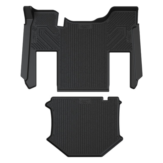 Fit for 2013-2027 Kenworth T680 Floor Mats, Fit Sleeper Cab & Without shifter Only, Not Fit Day Cab