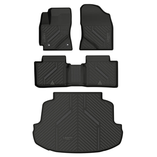 Fit for 2014-2019 Toyota Corolla Floor Mats & Cargo Mat, Fit Auto Tran & Sedan, Not Fit 2017-2018 Corolla iM