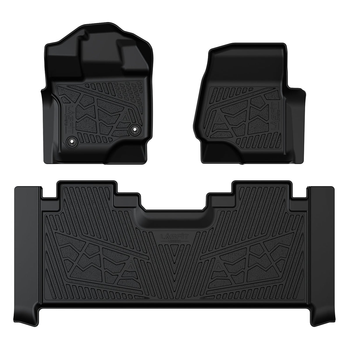 Fit for 2015-2027 Ford F-150 & 22-26 Lightning Models Floor Mats, Fit Carpet Floor