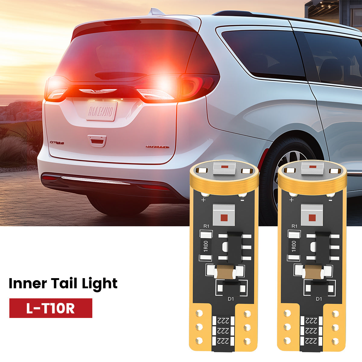 Fit for 2017-2019 Chrysler Pacifica The Brightest LED Bulbs Upgrade | Tested and Verified