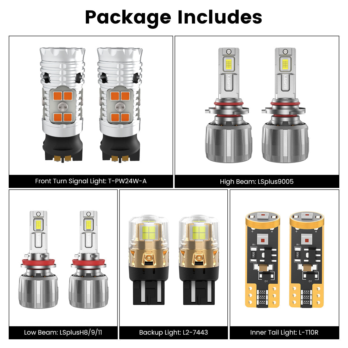 Fit for 2017-2019 Chrysler Pacifica The Brightest LED Bulbs Upgrade | Tested and Verified
