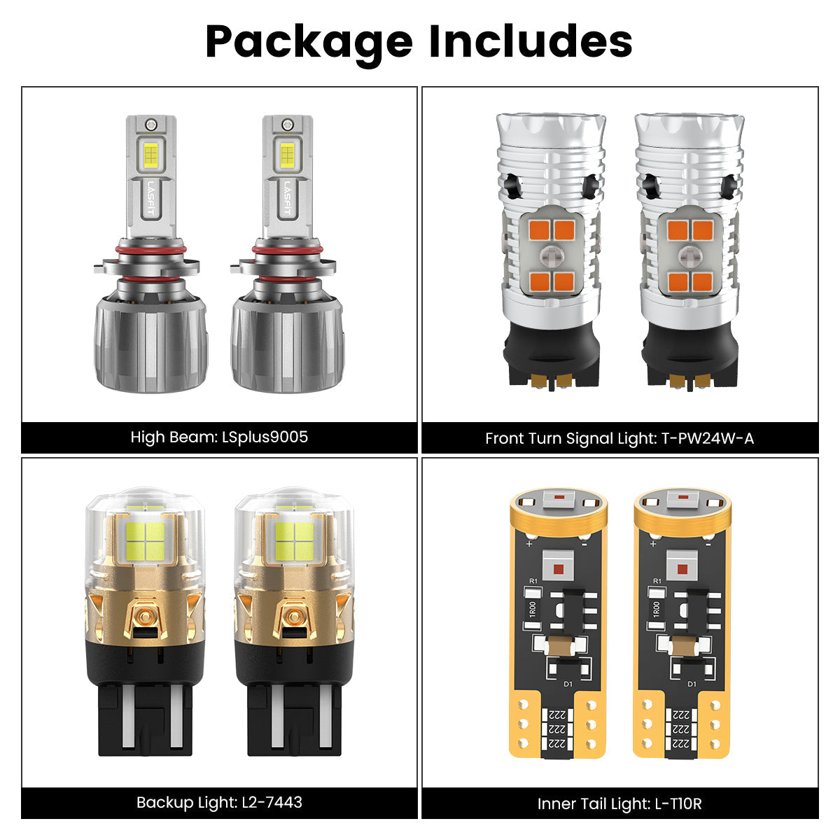 Fit for 2017-2019 Chrysler Pacifica The Brightest LED Bulbs Upgrade | Tested and Verified