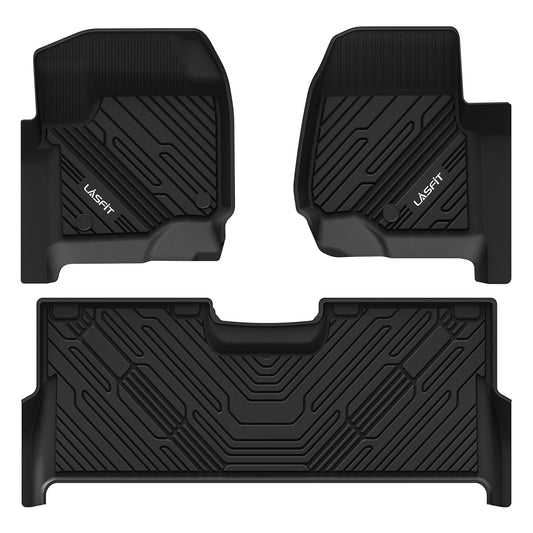 Fit for 2017-2027 Ford F-250 F-350 F-450 F-550 Crew Cab Floor Mats, Only Fit Carpet Floor