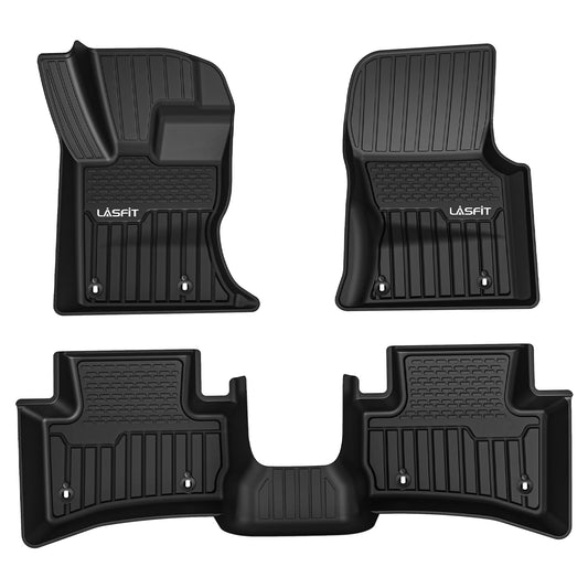 Fit for 2017-2026 Jaguar F-Pace Custom Floor Mats TPE Material 1st & 2nd Row Seat