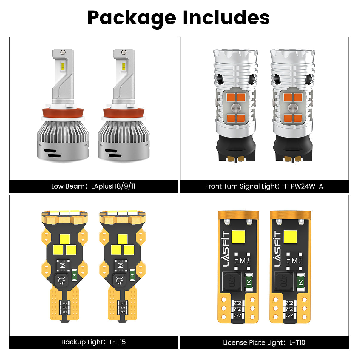 Fit for 2017-2020 Ford Fusion LED Bulbs Upgrade