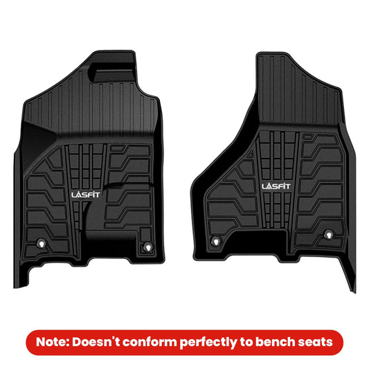 Fit for 2019-2024 Ram 1500 Classic All-Weather 1st row Floor Mats, Fit Carpet Floor Only