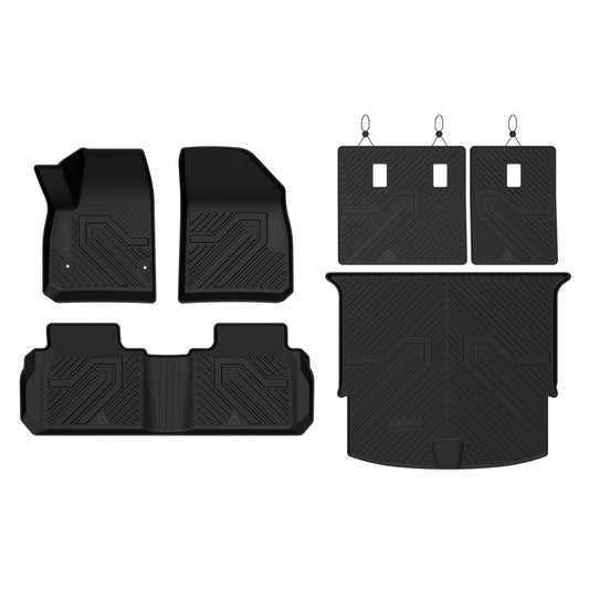 Fit for 2019-2026 Chevrolet Blazer Floor Mats & Seatback & Cargo Mats, Fit Gasoline Only & Without Optional Cargo Management System
