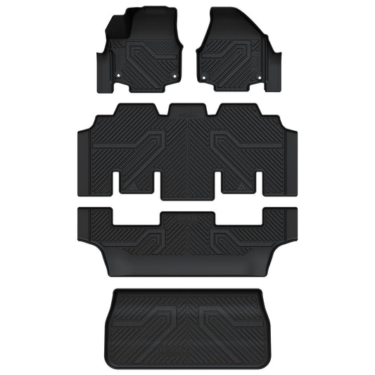 Fit for 2020-2027 Chrysler Voyager Floor Mats & Cargo Mat, Only Fit for Stow N'Go Bucket Seats