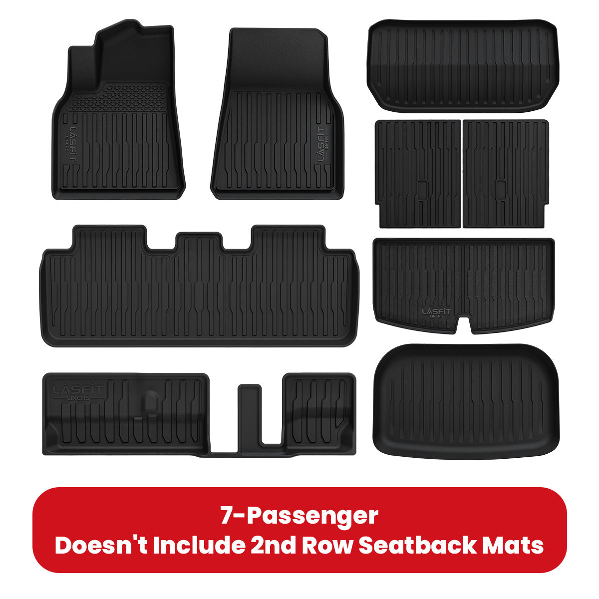 Fit for 2020-2025 Tesla Model Y Custom TPE Floor Mats or Cargo Mat