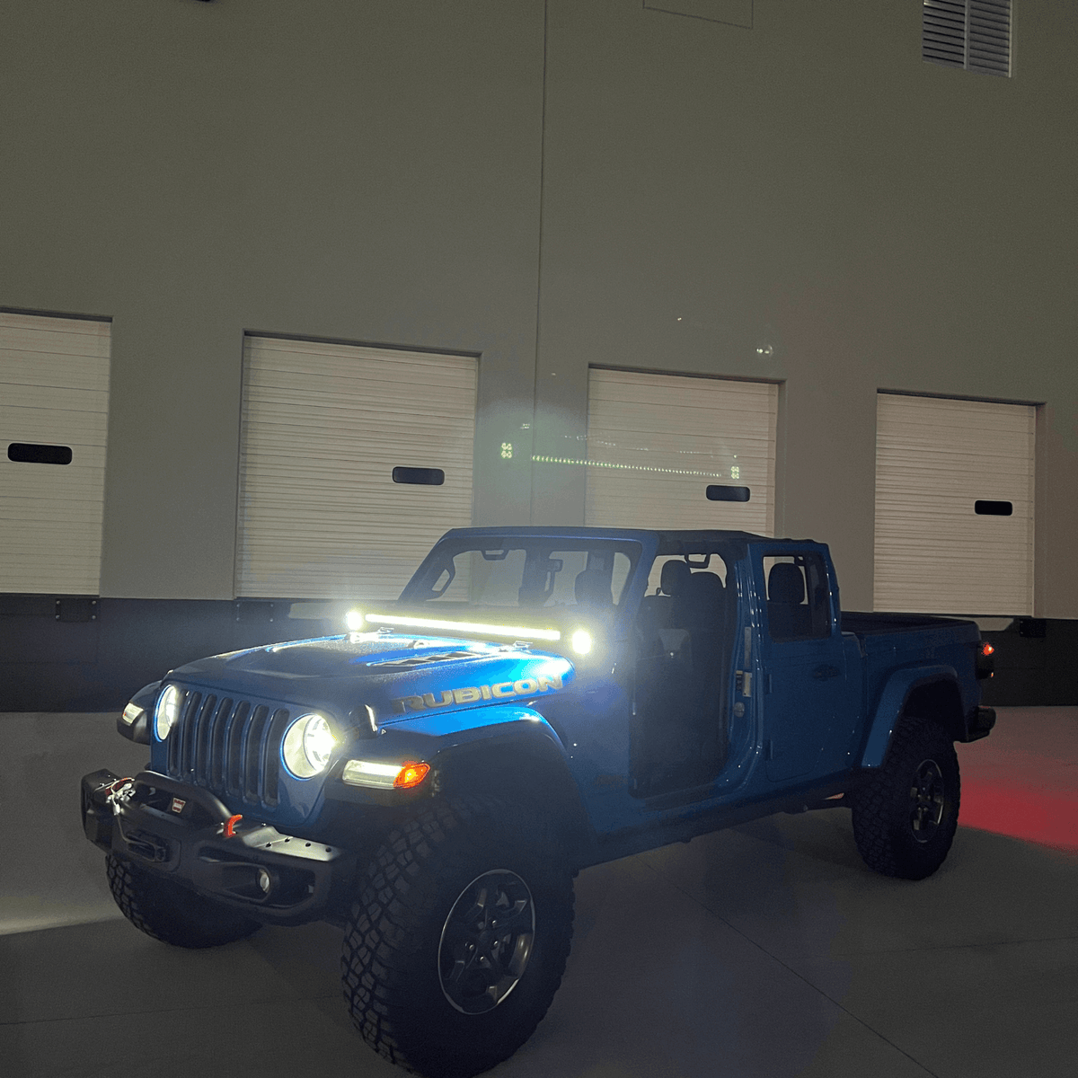 52" Light Bar Hood Mount Kit For 2018-2026 Jeep Wrangler JL Gladiator JT | LASFIT