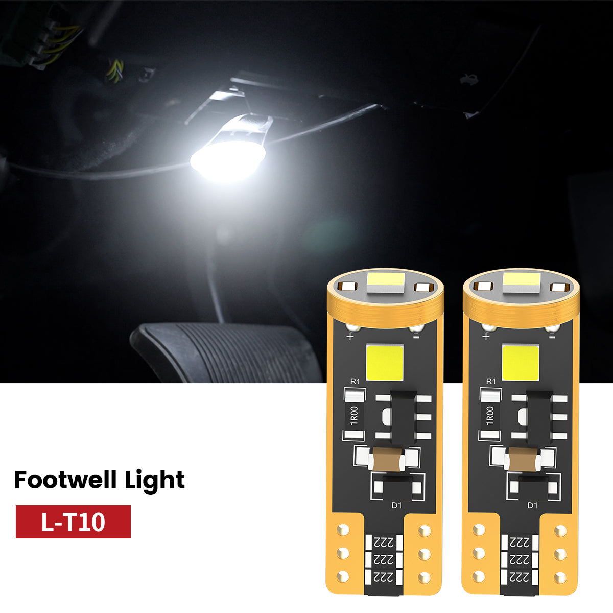 Fit for 2019-2024 Ram 1500 LED Bulbs Upgrade | Tested and Verified