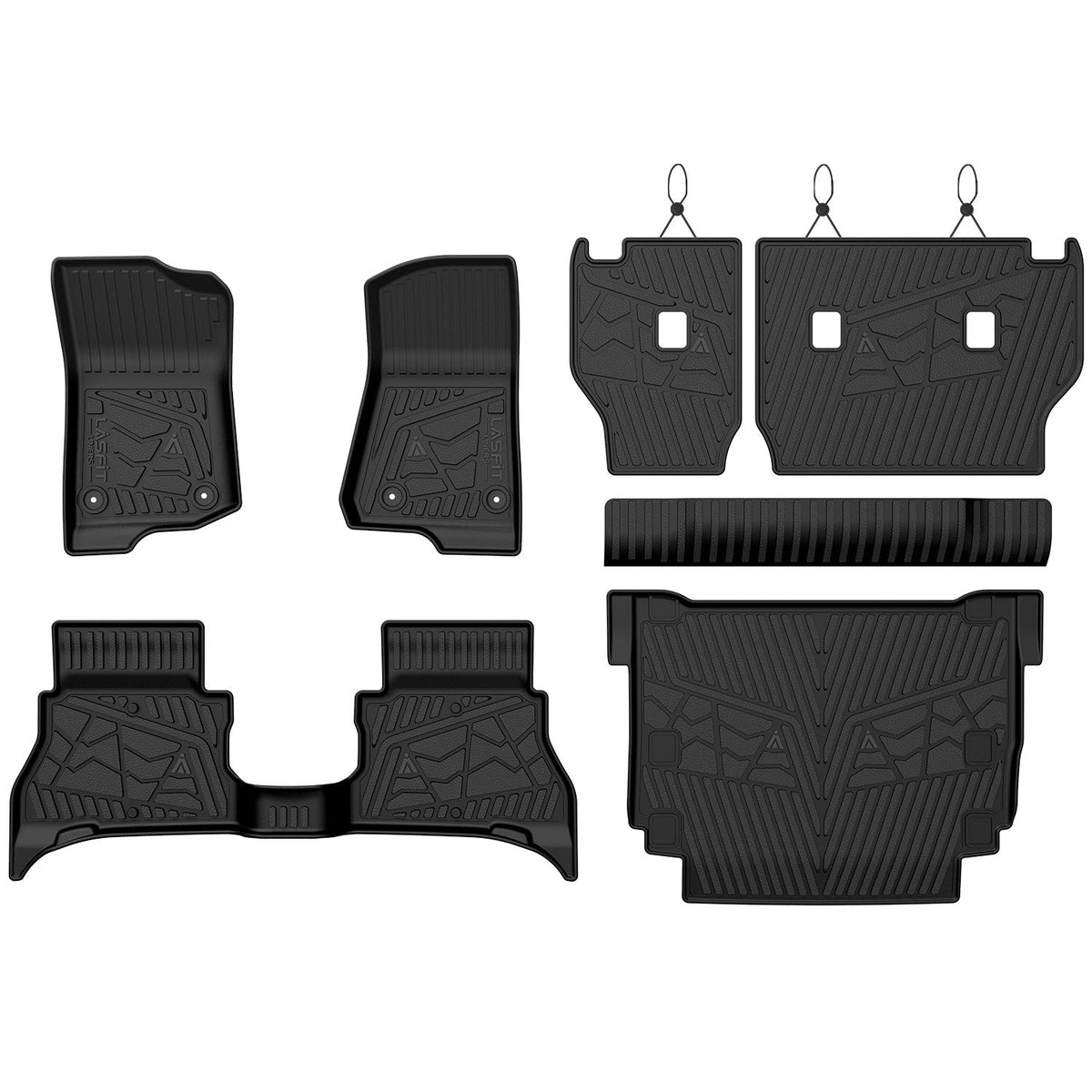 Fit for 2021-2025 Jeep Wrangler 4xe Floor Mats or Cargo Mat, Don't Fit Gas Model