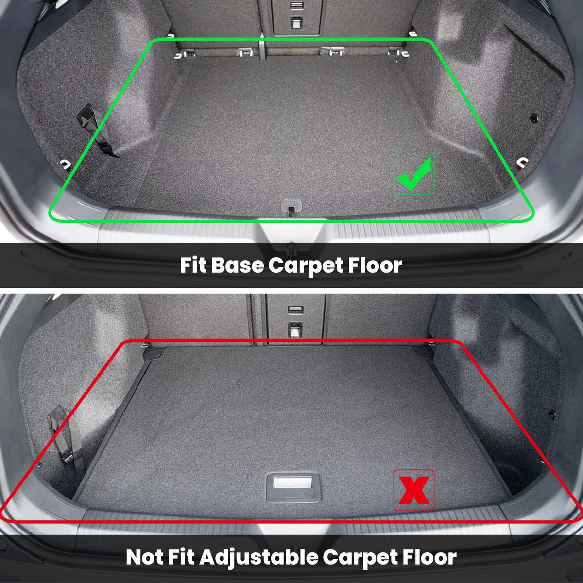 Fit for 2021-2026 Volkswagen ID.4 All Weather Floor Mats or Rear Cargo Mat