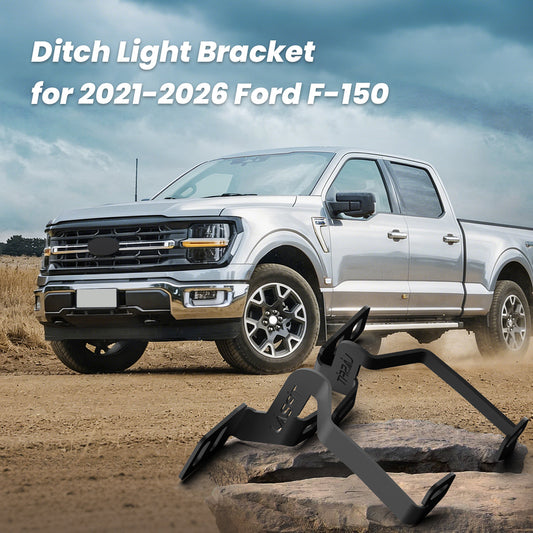 3-Inch & 4.8-Inch LED Pod Ditch Light Kits for 2021-2026 Ford F-150 | Lasfit