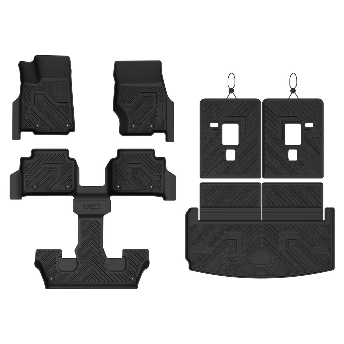 Fit for 2021-2027 Jeep Grand Cherokee L Floor Mats or Cargo Mat