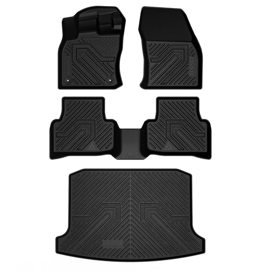 Fit for 2022-2027 Volkswagen Taos Floor Mats & Cargo Mat, Fit FWD Only