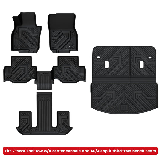 Fit for 2024-2026 Mazda CX-90 (Include CX-90 PHEV) Floor Mats or Cargo & Seatback Mat
