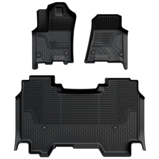 Fit for 2025-2027 Ram 1500 All-weather Floor Mats With Bucket Seating Only