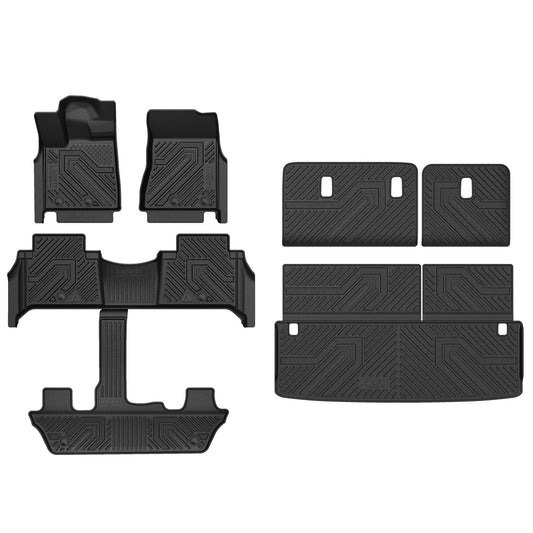 Fit for 2025-2026 Nissan Armada Floor Mats or Cargo Mat & Seatback Mats, Not for Models Equipped with Cargo Shelf