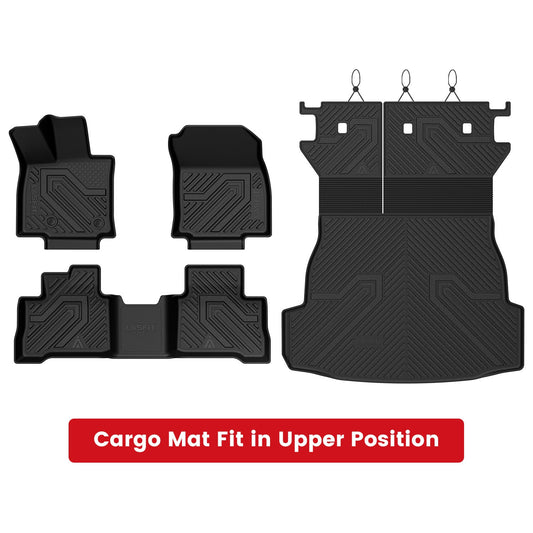 Fit for 2026 Toyota RAV4 Hybrid or RAV4 PHEV Floor Mats or Seatback & Cargo Mats