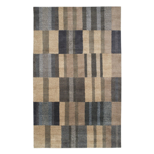 Fairhaven Hand Loom Knotted Wool Rug | Natural