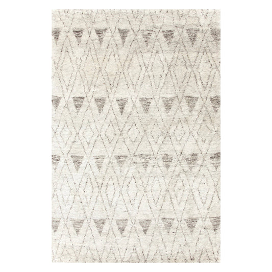 Masinissa Hand Knotted Wool Rug | Natural