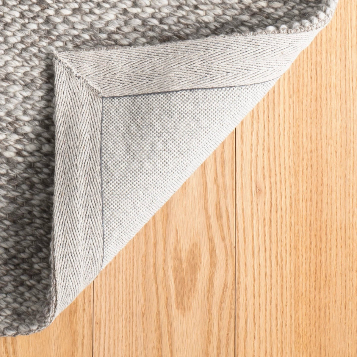 Loggia Handwoven Wool Rug | Grey
