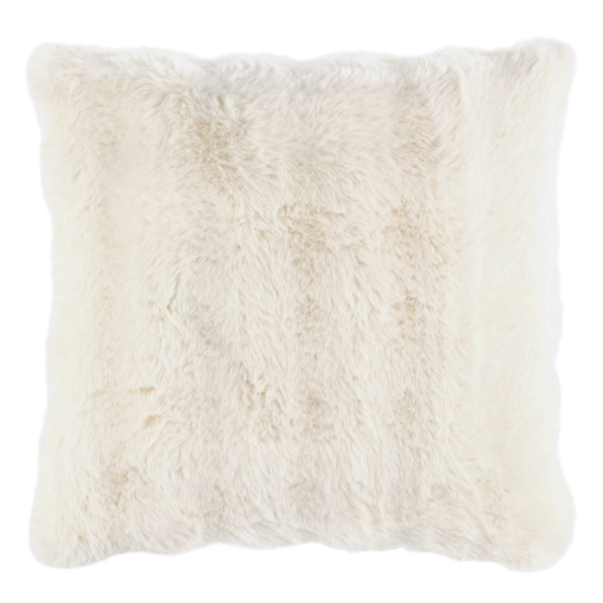 Fab Faux Decorative Pillow Cover | Ivory