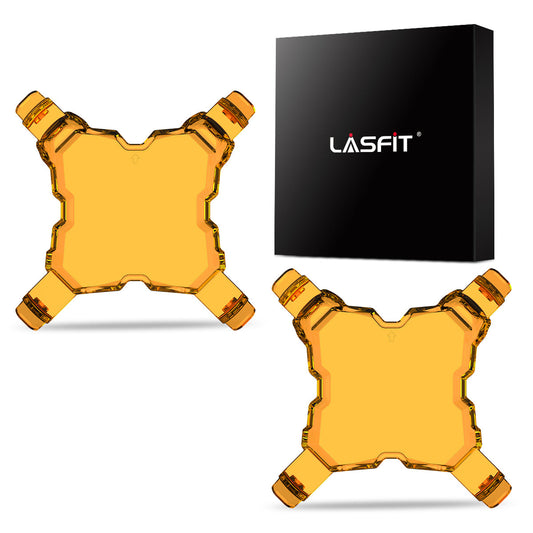 3" LED Pod Light Lens Cover - Amber