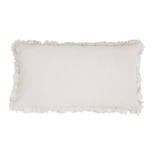 Wruffle Matelasse Decorative Pillow Cover | Grey