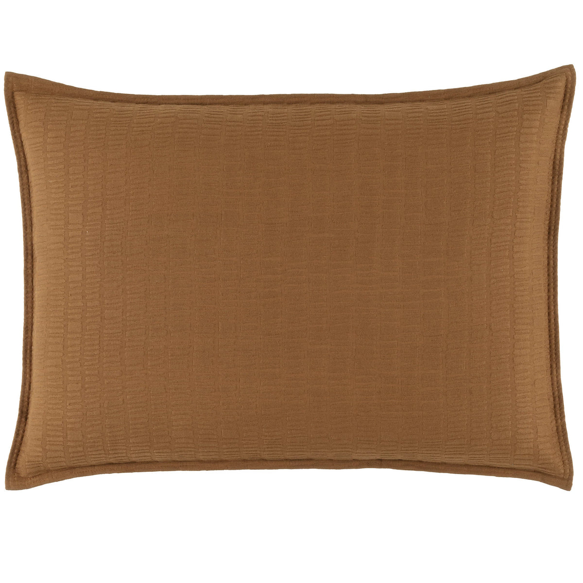 Roark Matelasse Sham | Caramel