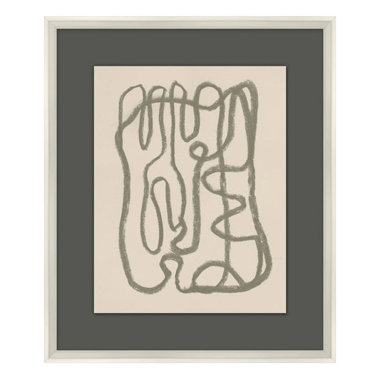 Doodle Wall Art | Green