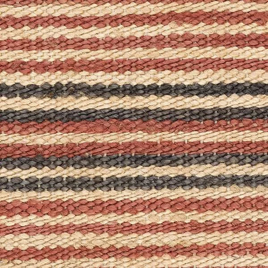 Zeppelin Handwoven Jute Rug Swatch | Multi