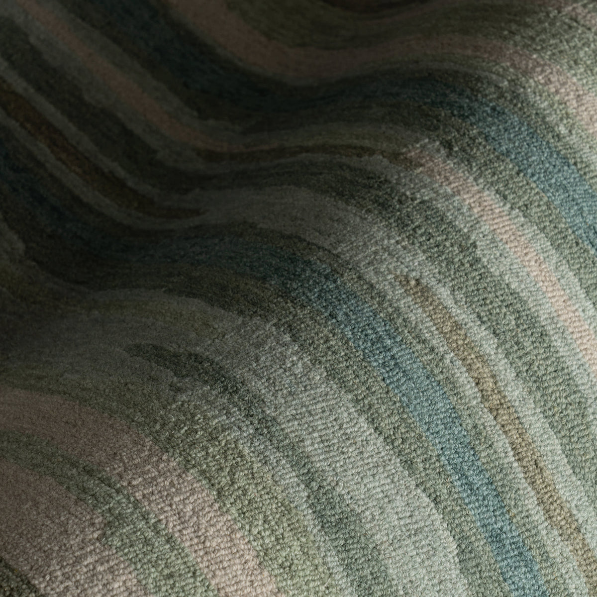 Zare Transitional Abstract Indoor Rug | Blue