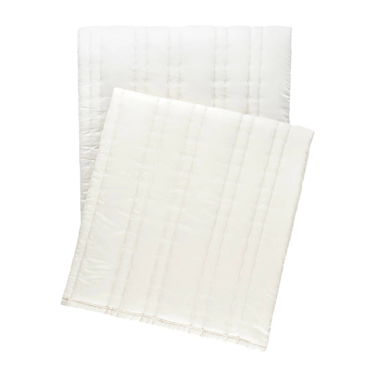 Blissful Bamboo Throw | Pearl/Silver