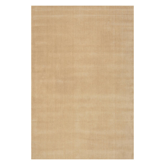 Iania Modern Solid Custom Rug | Ivory